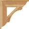Ekena Millwork Legacy Traditional Rough Sawn Bracket, Western Red Cedar, 6"W x 26"D x 26"H BKT06X26X26LEC01RWR - alternate 2